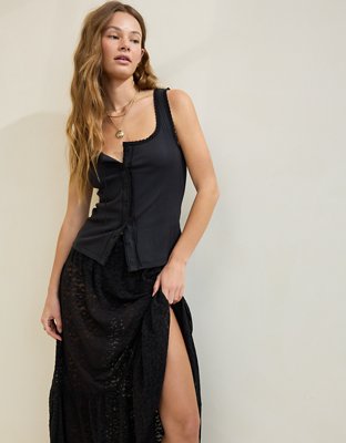 Aerie Ruffle Maxi Dress | Aerie