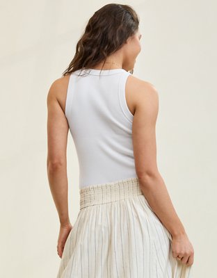 Aerie Free Spirit Ribbed Bodysuit
