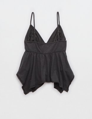 Aerie Beautiful Nights Top sin Mangas Estilo Babydoll