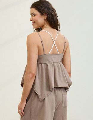 Aerie Beautiful Nights Babydoll Tank Top
