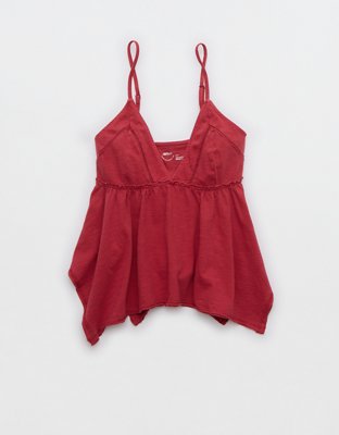Aerie Beautiful Nights Babydoll Tank Top