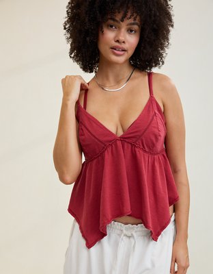 Aerie Beautiful Nights Babydoll Tank Top