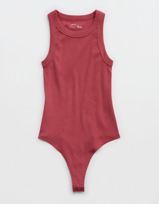 Aerie Free Spirit Ribbed Bodysuit