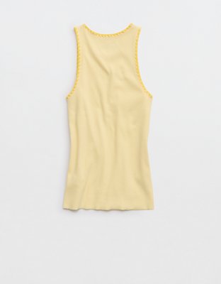 Aerie High Neck Tank Top