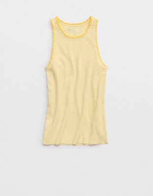 Aerie High Neck Tank Top