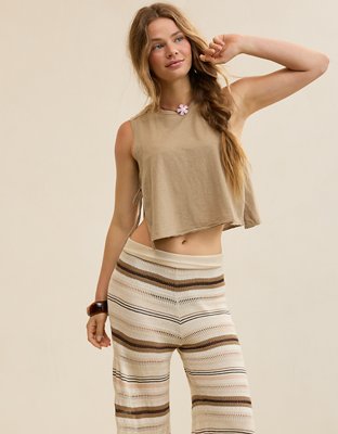 Aerie Happiest Side Tie Tank