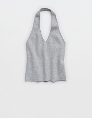 Aerie Sweater Halter Tank Top