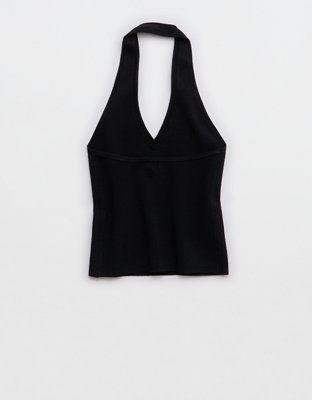 Aerie Sweater Halter Tank Top
