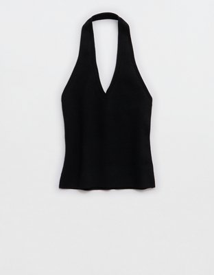Aerie Sweater Halter Tank Top