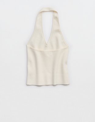 Aerie Sweater Halter Tank Top