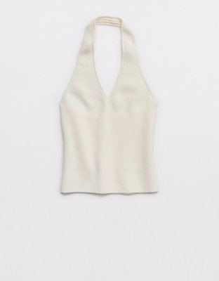 Aerie Sweater Halter Tank Top