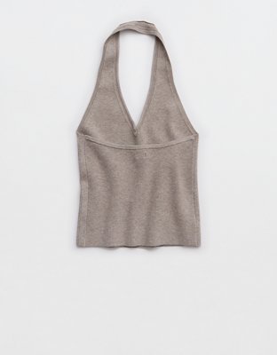 Aerie Sweater Halter Tank Top