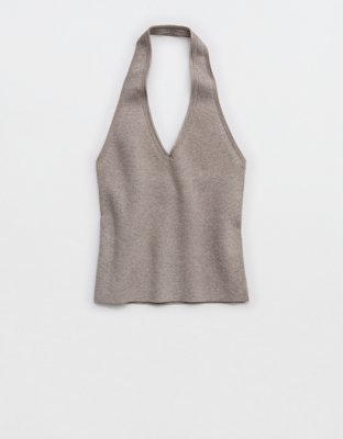 Aerie Sweater Halter Tank Top