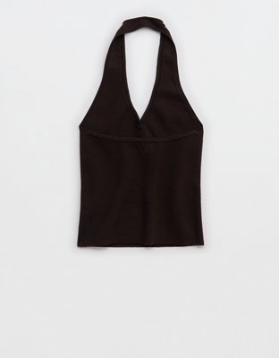 Aerie Sweater Halter Tank Top