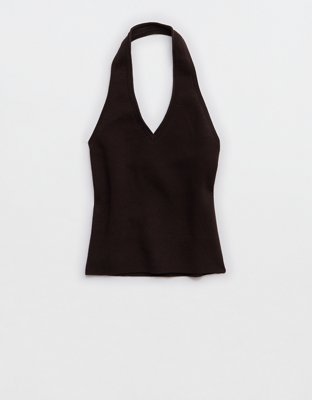 Aerie Sweater Halter Tank Top
