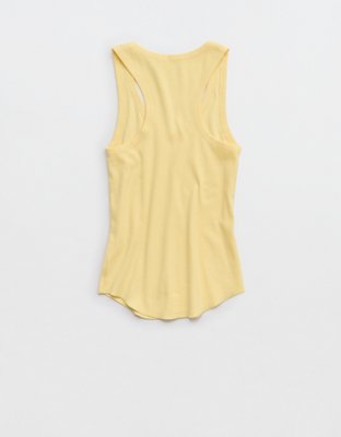 Aerie V-Neck Ribbed Tank Top