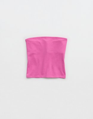 Женский топ Aerie Happiest Tube Top, цвет: Фуксия — фото 4