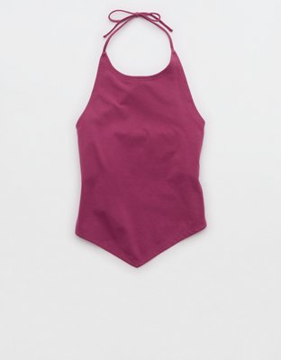Aerie Handkerchief Hem Braless Tank Top