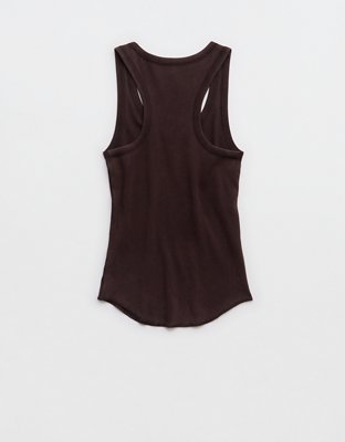 Aerie V-Neck Ribbed Tank Top