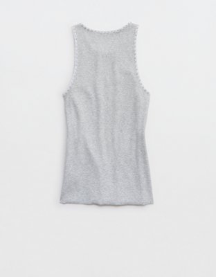 Aerie High Neck Tank Top