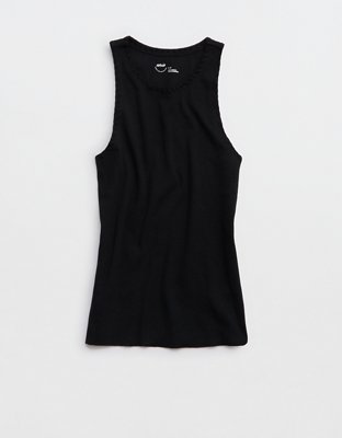 Top sin mangas con cuello alto Aerie