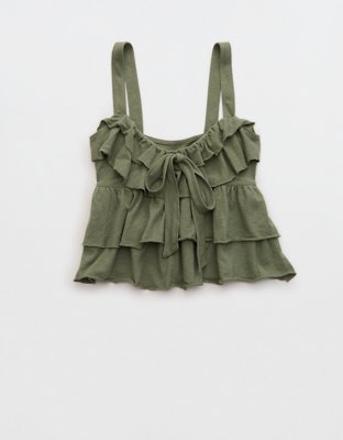 Aerie Ruffle Tank Top