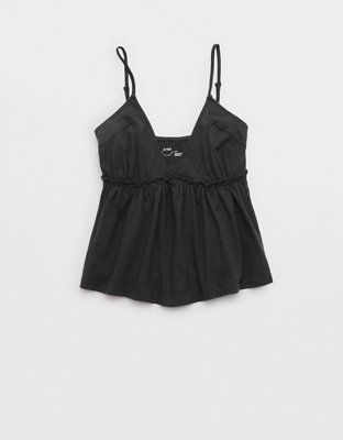 Aerie Happiest Babydoll Tank Top