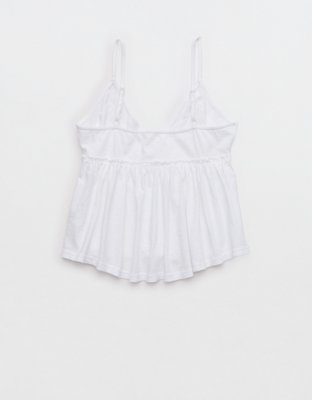 Aerie Happiest Babydoll Tank Top