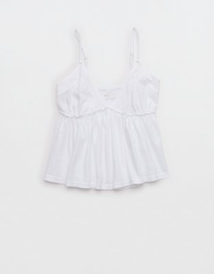 Aerie Happiest Babydoll Tank Top