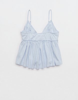 Aerie Happiest Babydoll Tank Top