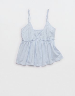 Aerie Happiest Babydoll Tank Top