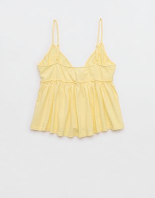 Aerie Happiest Babydoll Tank Top