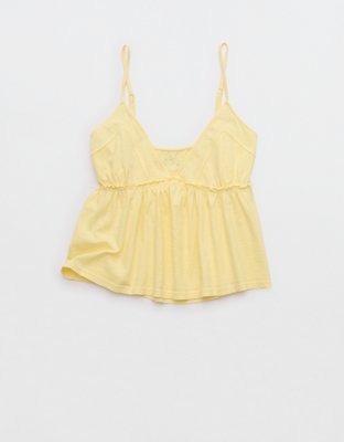 Aerie Happiest Babydoll Tank Top