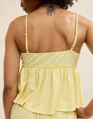 Aerie Happiest Babydoll Tank Top