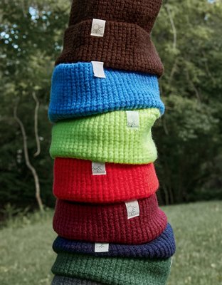 OFFLINE By Aerie Waffle Beanie