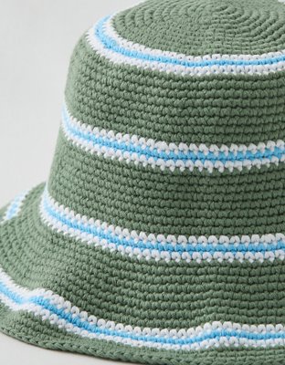 OFFLINE By Aerie Crochet Bucket Hat