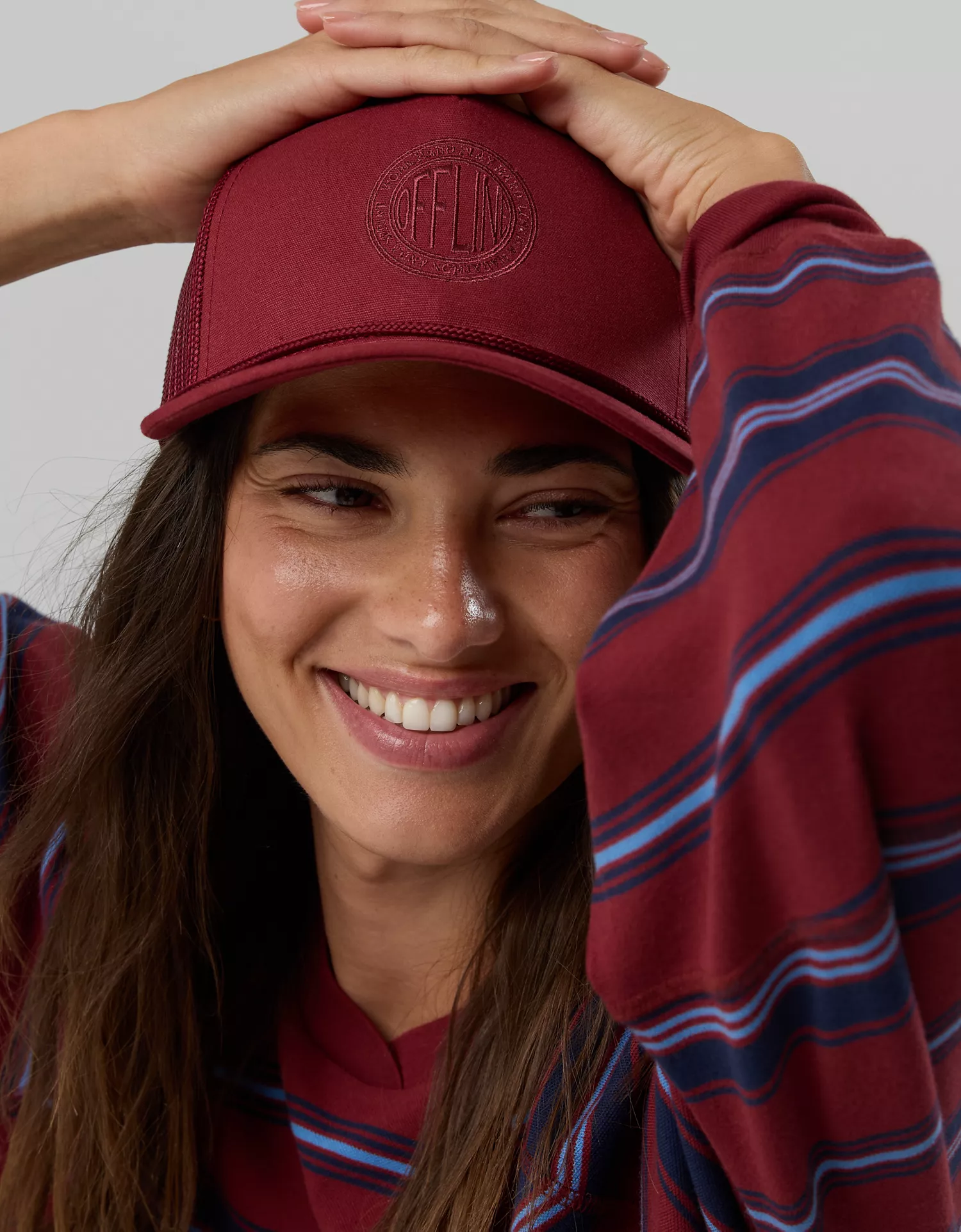 OFFLINE By Aerie Roped Trucker Hat - thumbnail 3