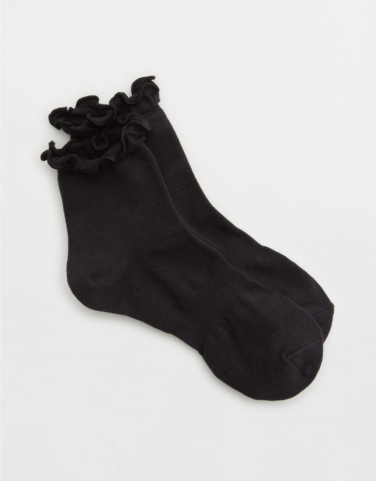 OFFLINE By Aerie Ruffle Ribbed Socks