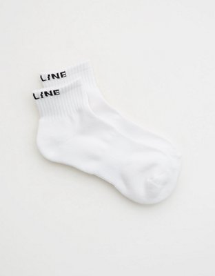 OFFLINE By Aerie Short Crew Sock