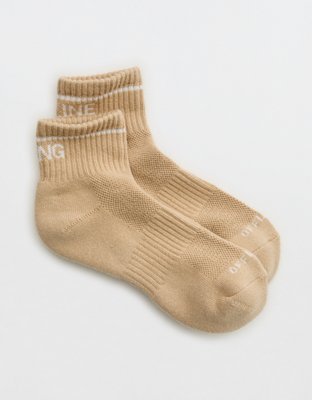 OFFLINE By Aerie Mesh Short Crew Sock