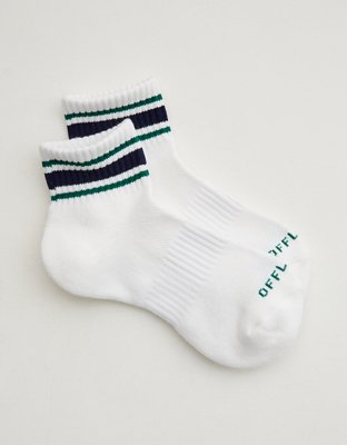 OFFLINE By Aerie Mesh Short Crew Sock