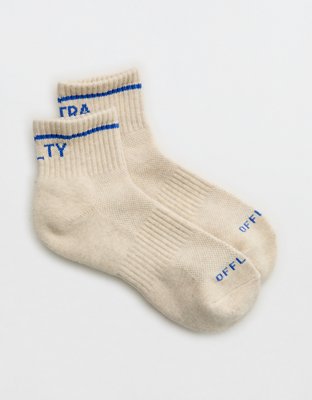 OFFLINE By Aerie Mesh Short Crew Sock