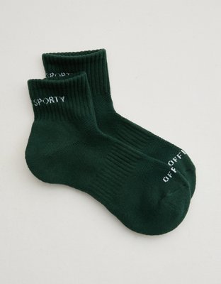 OFFLINE By Aerie Mesh Short Crew Sock