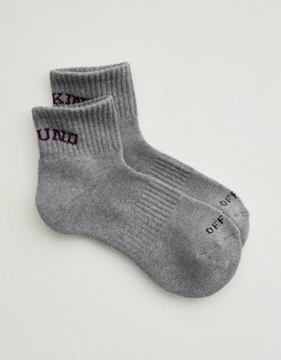 OFFLINE By Aerie Mesh Short Crew Sock