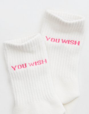 OFFLINE By Aerie Crew Socks