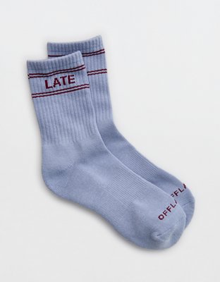 OFFLINE By Aerie Crew Socks