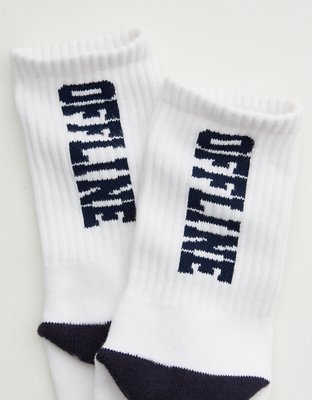 OFFLINE By Aerie Crew Socks
