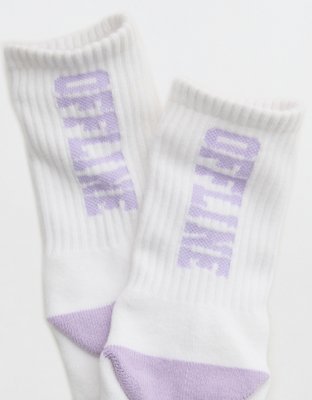 OFFLINE By Aerie Crew Socks