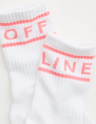 OFFLINE By Aerie Crew Socks