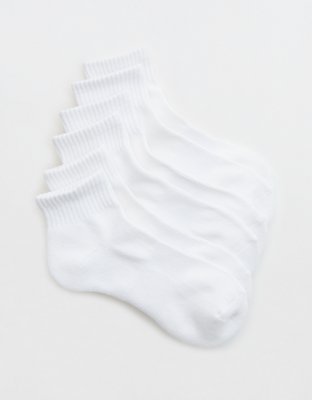 OFFLINE By Aerie Ruffle Ribbed Socks